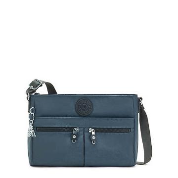 Kipling New Angie Crossbodytassen Donkerblauw Grijs | BE 1194MQ